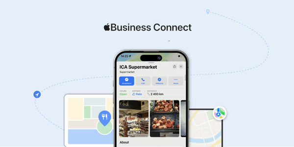 Direct Integration with Apple Business Connect