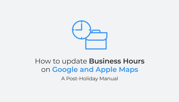How to Update Business Hours on Google and Apple Maps